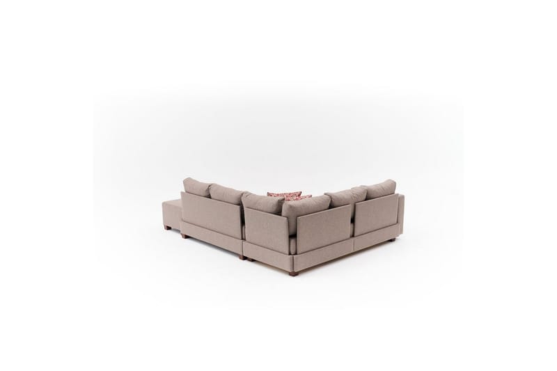 Sufian Hörnbäddsoffa 4-sits - Brun - Möbler - Soffa - Bäddsoffa - Hörnbäddsoffa