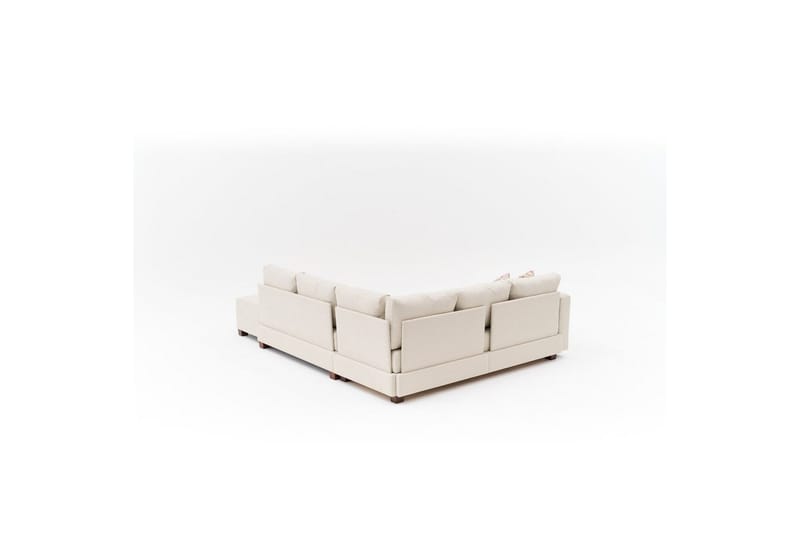 Sufian Hörnbäddsoffa 4-sits - Cremevit - Möbler - Soffa - Bäddsoffa - Hörnbäddsoffa