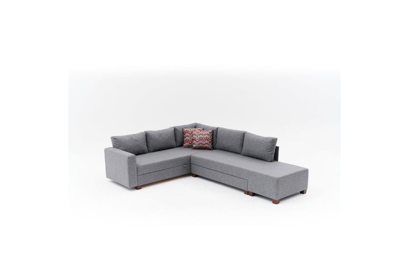 Sufian Hörnbäddsoffa 4-sits - Mörkgrå - Möbler - Soffa - Bäddsoffa - Hörnbäddsoffa