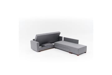Sufian Hörnbäddsoffa 4-sits - Mörkgrå - Möbler - Soffa - Bäddsoffa - Hörnbäddsoffa