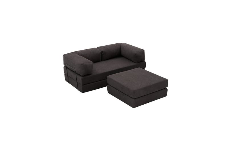 Sufian Hörnbäddsoffa med Divan 2-sits - Antracit - Möbler - Soffa - Bäddsoffa - Bäddsoffa divan