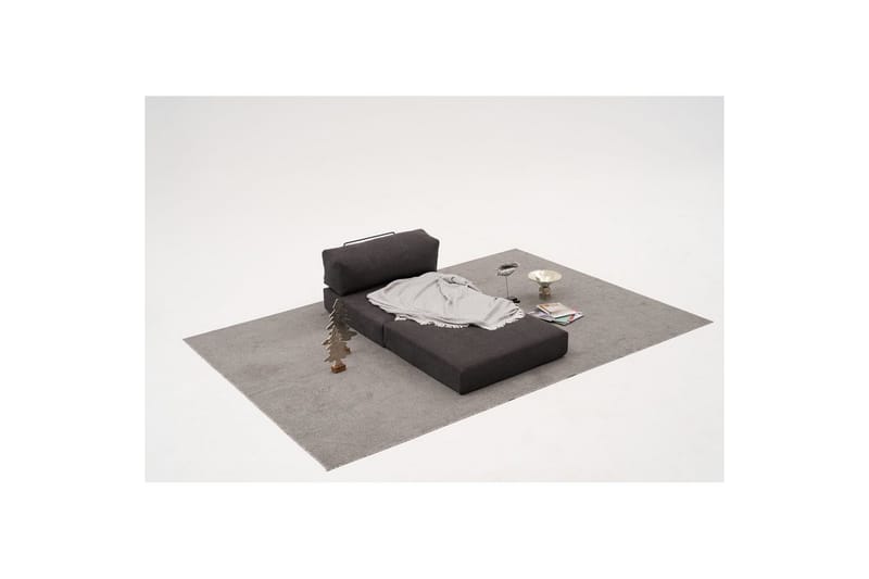 Sufian Hörnbäddsoffa med Divan 2-sits - Antracit - Möbler - Soffa - Bäddsoffa - Bäddsoffa divan