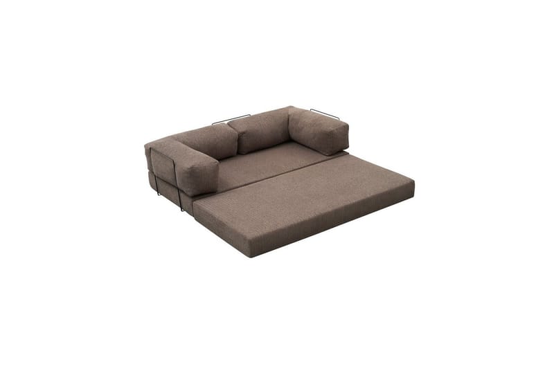 Sufian Hörnbäddsoffa med Divan 2-sits - Grå - Möbler - Soffa - Bäddsoffa - Bäddsoffa divan