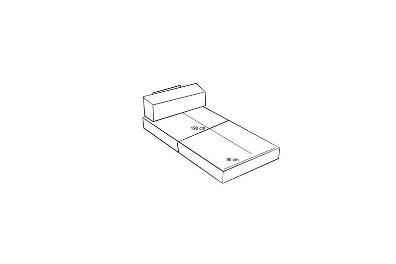 Sufian Hörnbäddsoffa med Divan 2-sits - Grön - Möbler - Soffa - Bäddsoffa - Bäddsoffa divan