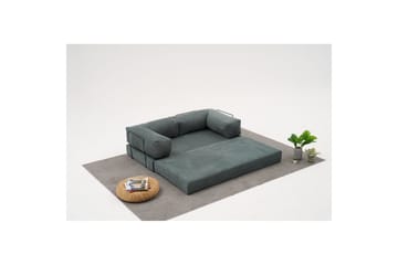 Sufian Hörnbäddsoffa med Divan 2-sits - Grön - Möbler - Soffa - Bäddsoffa - Bäddsoffa divan
