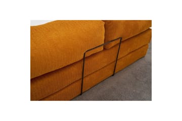Sufian Hörnbäddsoffa med Divan 2-sits - Orange - Möbler - Soffa - Bäddsoffa - Bäddsoffa divan