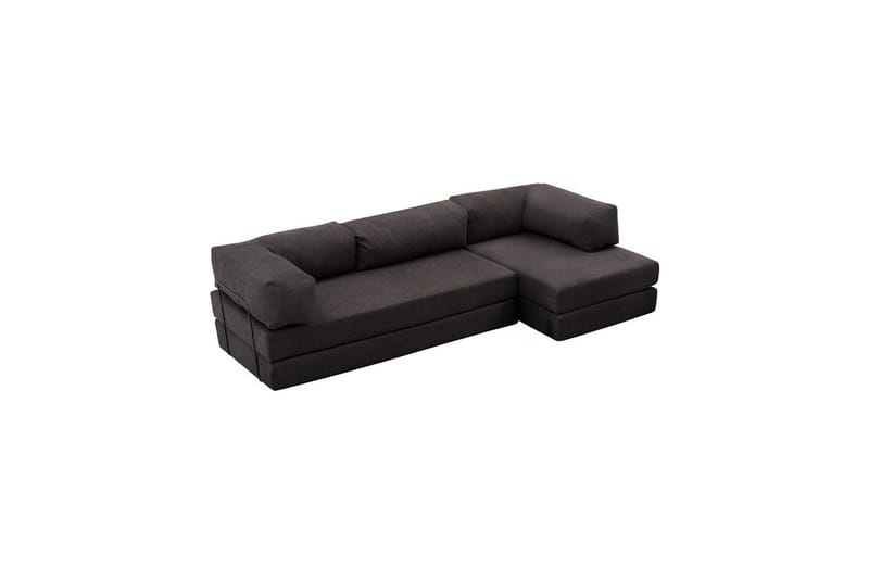 Sufian Hörnbäddsoffa Två Hörn 3-sits - Antracit - Möbler - Soffa - Bäddsoffa - Hörnbäddsoffa