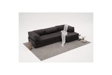 Sufian Hörnbäddsoffa Två Hörn 3-sits - Antracit - Möbler - Soffa - Bäddsoffa - Hörnbäddsoffa
