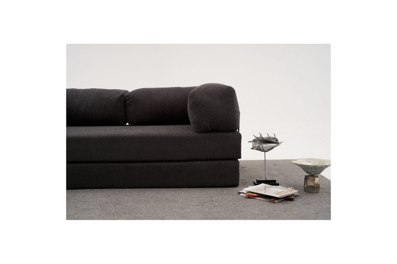 Sufian Hörnbäddsoffa Två Hörn 3-sits - Antracit - Möbler - Soffa - Bäddsoffa - Hörnbäddsoffa