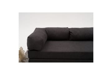 Sufian Hörnbäddsoffa Två Hörn 3-sits - Antracit - Möbler - Soffa - Bäddsoffa - Hörnbäddsoffa