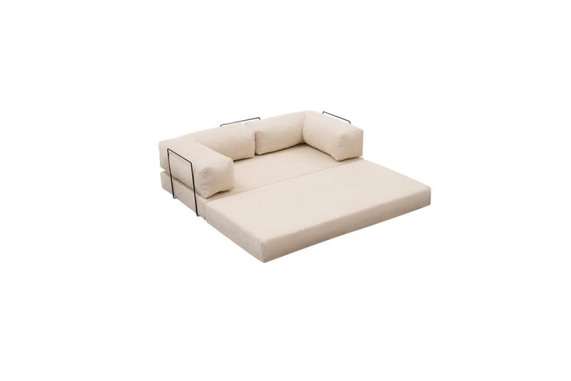 Sufian Hörnbäddsoffa Två Hörn 3-sits - Beige - Möbler - Soffa - Bäddsoffa - Hörnbäddsoffa