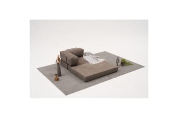 Sufian Hörnbäddsoffa Två Hörn 3-sits - Grå - Möbler - Soffa - Bäddsoffa - Hörnbäddsoffa