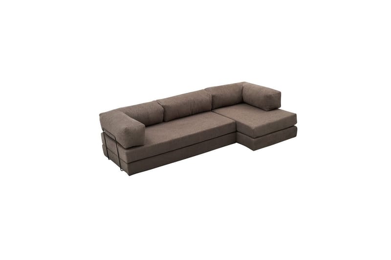 Sufian Hörnbäddsoffa Två Hörn 3-sits - Grå - Möbler - Soffa - Bäddsoffa - Hörnbäddsoffa