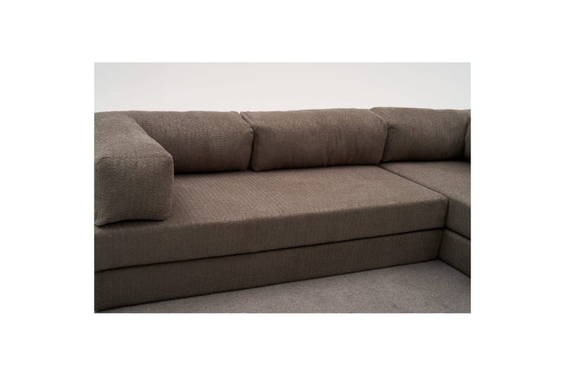 Sufian Hörnbäddsoffa Två Hörn 3-sits - Grå - Möbler - Soffa - Bäddsoffa - Hörnbäddsoffa