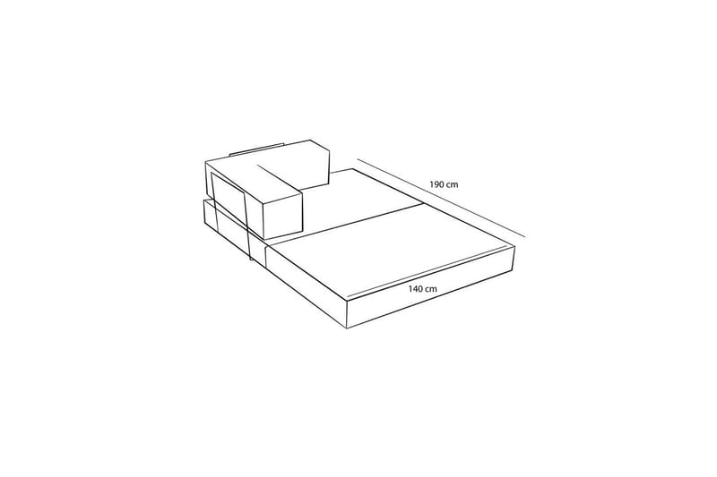 Sufian Hörnbäddsoffa Två Hörn 3-sits - Grön - Möbler - Soffa - Bäddsoffa - Hörnbäddsoffa