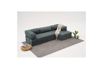 Sufian Hörnbäddsoffa Två Hörn 3-sits - Grön - Möbler - Soffa - Bäddsoffa - Hörnbäddsoffa