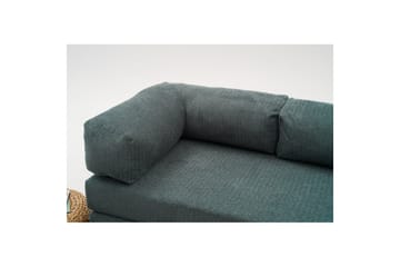 Sufian Hörnbäddsoffa Två Hörn 3-sits - Grön - Möbler - Soffa - Bäddsoffa - Hörnbäddsoffa