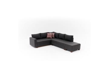 Sufian Soffa med Schäslong 4-sits - Antracit - Möbler - Soffa - Bäddsoffa - Hörnbäddsoffa
