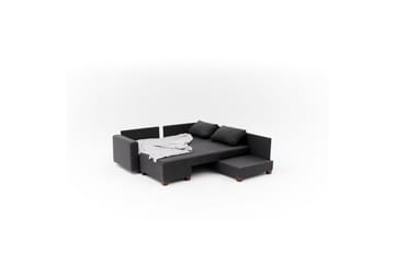 Sufian Soffa med Schäslong 4-sits - Antracit - Möbler - Soffa - Bäddsoffa - Hörnbäddsoffa