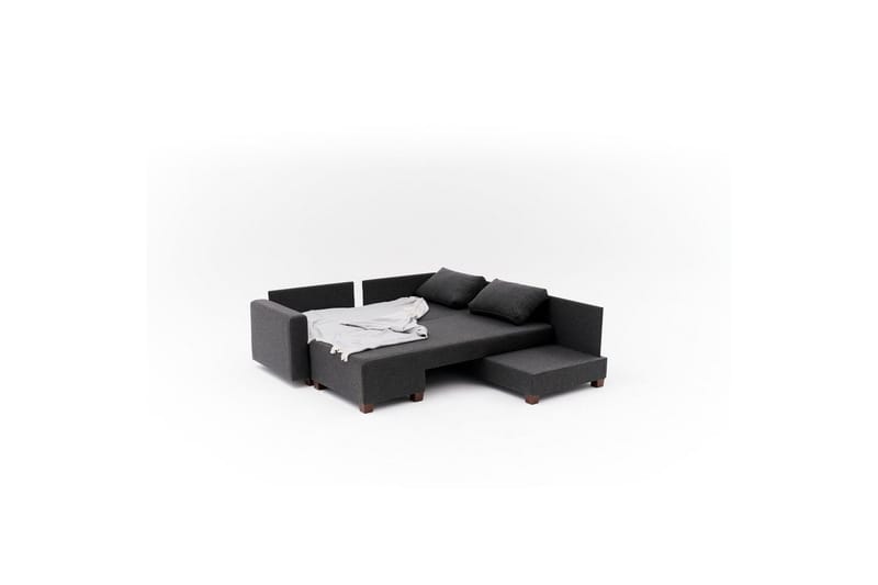 Sufian Soffa med Schäslong 4-sits - Antracit - Möbler - Soffa - Bäddsoffa - Hörnbäddsoffa