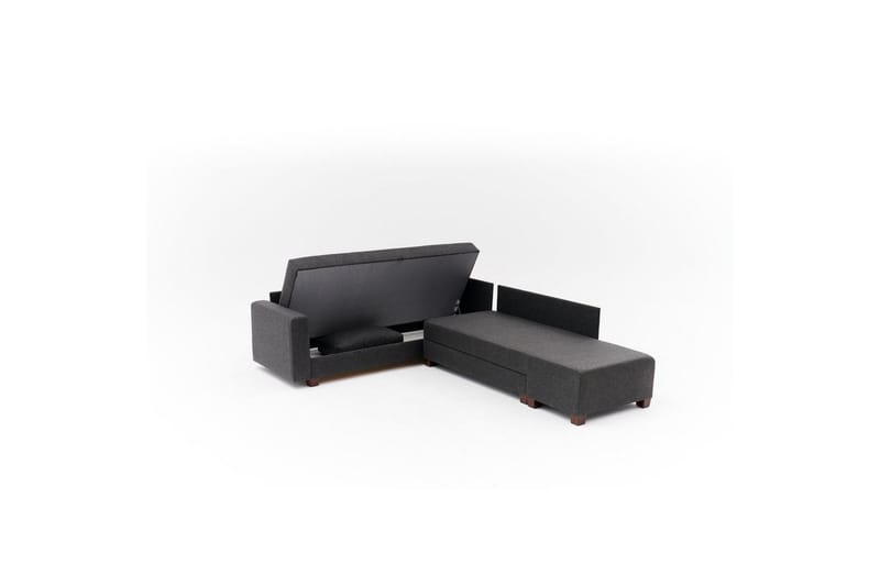 Sufian Soffa med Schäslong 4-sits - Antracit - Möbler - Soffa - Bäddsoffa - Hörnbäddsoffa