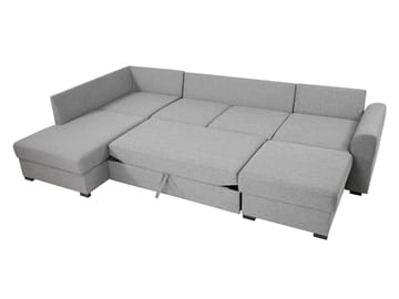 Taberk 5-sits U-Soffa med Divan Vänster - Möbler - Soffa - Bäddsoffa - Hörnbäddsoffa