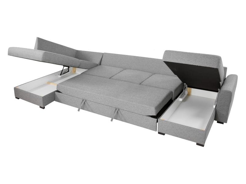 Taberk Large 6-sits U-Soffa med Divan Höger - Möbler - Soffa - Bäddsoffa - Hörnbäddsoffa