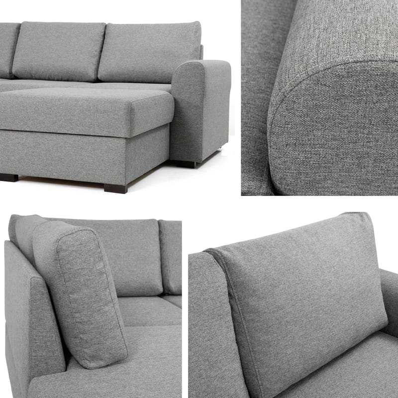 Taberk Large 6-sits U-Soffa med Divan Höger - Möbler - Soffa - Bäddsoffa - Hörnbäddsoffa