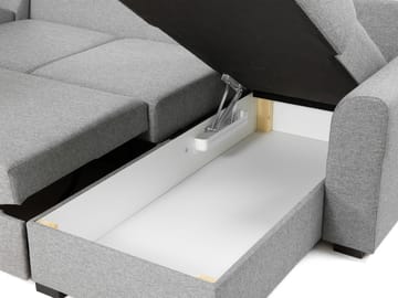 Taberk Large 6-sits U-Soffa med Divan Vänster - Möbler - Soffa - Bäddsoffa - Hörnbäddsoffa