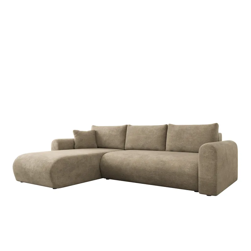 Tacon 3-sits Bäddsoffa med divan, beige