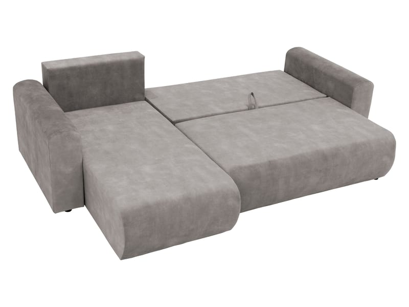Tacon 3-sits Bäddsoffa med divan - brun - Möbler - Soffa - Bäddsoffa - Hörnbäddsoffa
