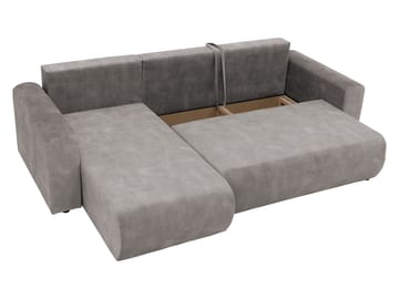 Tacon 3-sits Bäddsoffa med divan - svart - Möbler - Soffa - Bäddsoffa - Hörnbäddsoffa