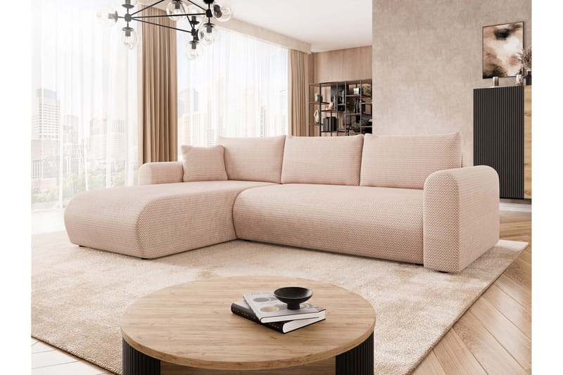 Tacon Bäddsoffa m. Divan 3-sits - Beige/Grå - Möbler - Soffa - Bäddsoffa - Bäddsoffa divan