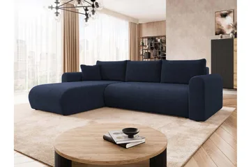 Tacon Bäddsoffa m. Divan 3-sits - Blå - Möbler - Soffa - Bäddsoffa - Bäddsoffa divan