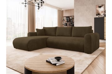 Tacon Bäddsoffa m. Divan 3-sits - Brun - Möbler - Soffa - Bäddsoffa - Bäddsoffa divan