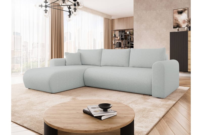 Tacon Bäddsoffa m. Divan 3-sits - Grå - Möbler - Soffa - Bäddsoffa - Bäddsoffa divan