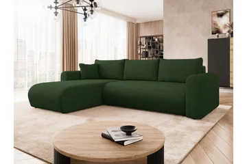 Tacon Bäddsoffa m. Divan 3-sits - Grå - Möbler - Soffa - Bäddsoffa - Bäddsoffa divan