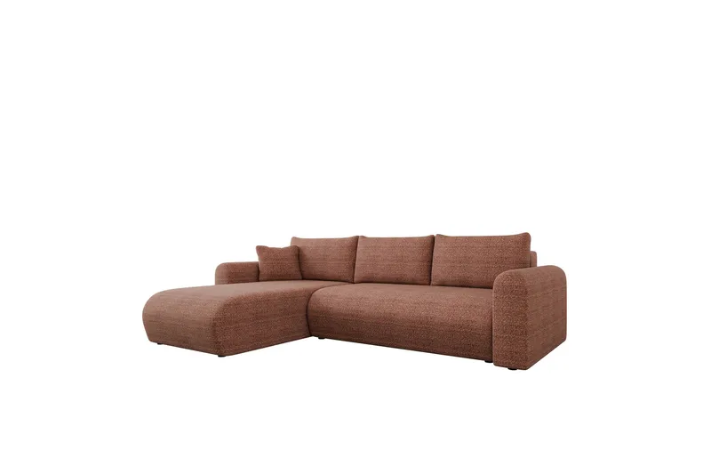 Tacon Bäddsoffa m. Divan 3-sits - Rosa - Möbler - Soffa - Bäddsoffa - Bäddsoffa divan