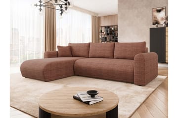 Tacon Bäddsoffa m. Divan 3-sits - Rosa - Möbler - Soffa - Bäddsoffa - Bäddsoffa divan