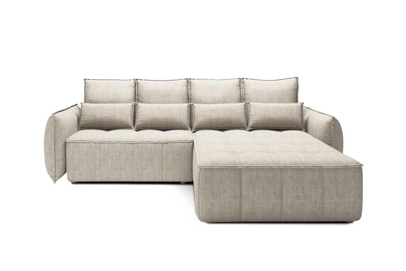 Takara Bäddsoffa med Divan 3-sits, Beige