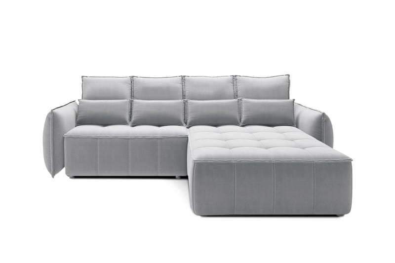 Takara Bäddsoffa med Divan 3-sits, Grå