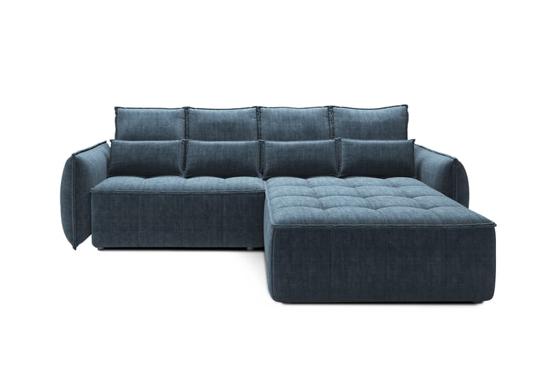 Takara Bäddsoffa med Divan 3-sits - Mörkblå - Möbler - Soffa - Bäddsoffa - Bäddsoffa divan