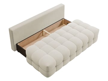 Talvar 3-sits Bäddsoffa - beige - Möbler - Soffa - Bäddsoffa - 3 sits bäddsoffa