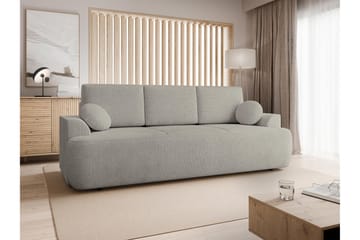 Terros Bäddsoffa 3-sits - Grå - Möbler - Soffa - Bäddsoffa - 3 sits bäddsoffa