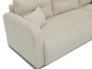 Toren Bäddsoffa med förvaring och Divan Höger - Grå - Möbler - Soffa - Bäddsoffa - Bäddsoffa divan