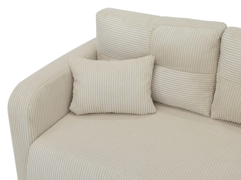 Toren Bäddsoffa med förvaring och Divan Höger - Grå - Möbler - Soffa - Bäddsoffa - Bäddsoffa divan
