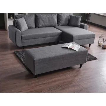 Torlan 3-sits Hörnbäddsoffa - Grå - Möbler - Soffa - Bäddsoffa - Bäddsoffa divan