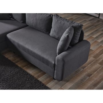 Torlan 3-sits Hörnbäddsoffa - Mörkgrå - Möbler - Soffa - Bäddsoffa - Bäddsoffa divan