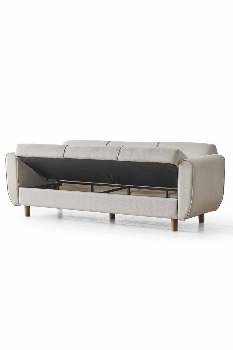 Torlan 3-sits Soffa - Beige - Möbler - Soffa - Bäddsoffa - 3 sits bäddsoffa