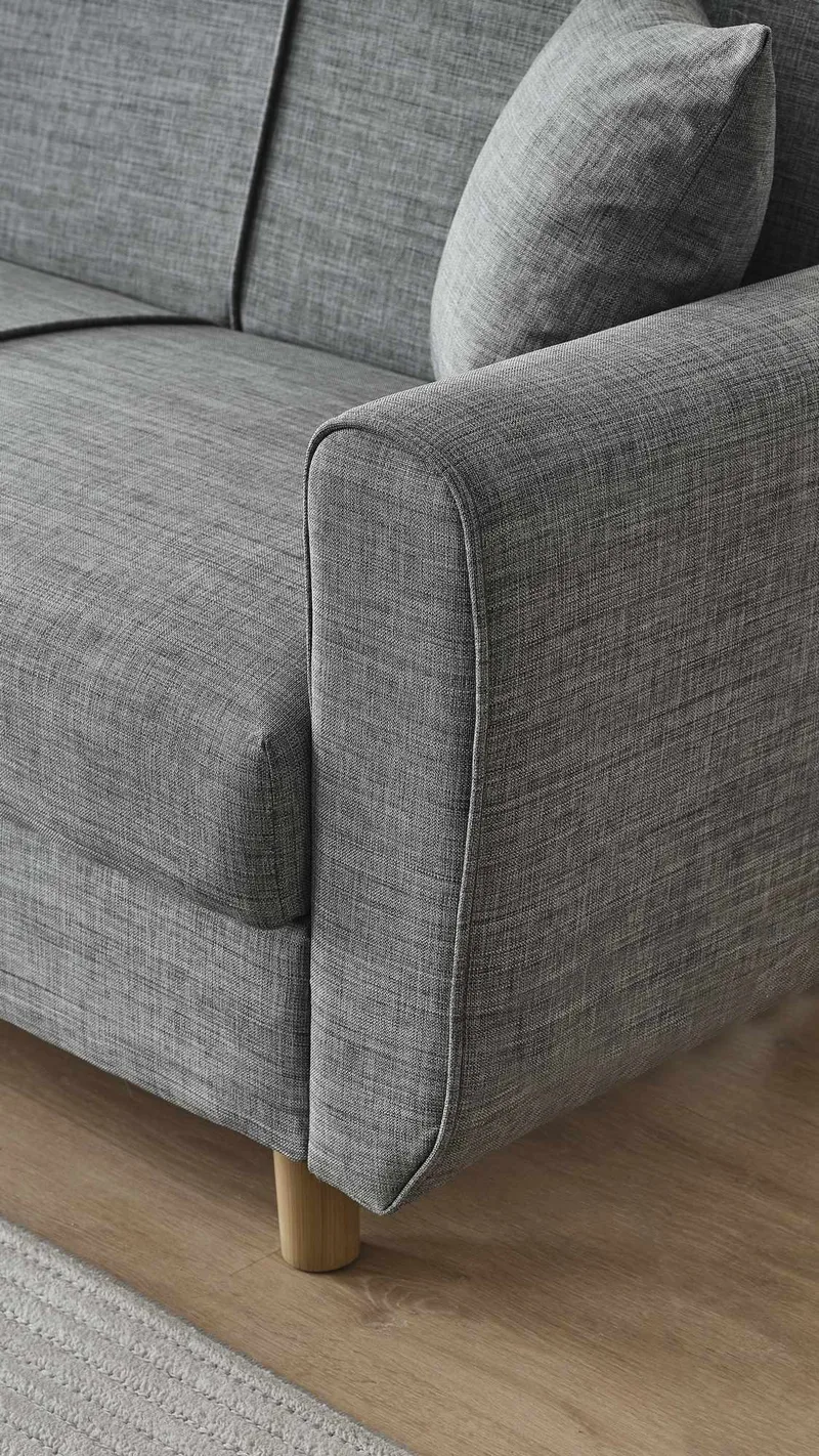 Torlan 3-sits Soffa - Gr å - Möbler - Soffa - Bäddsoffa - 3 sits bäddsoffa